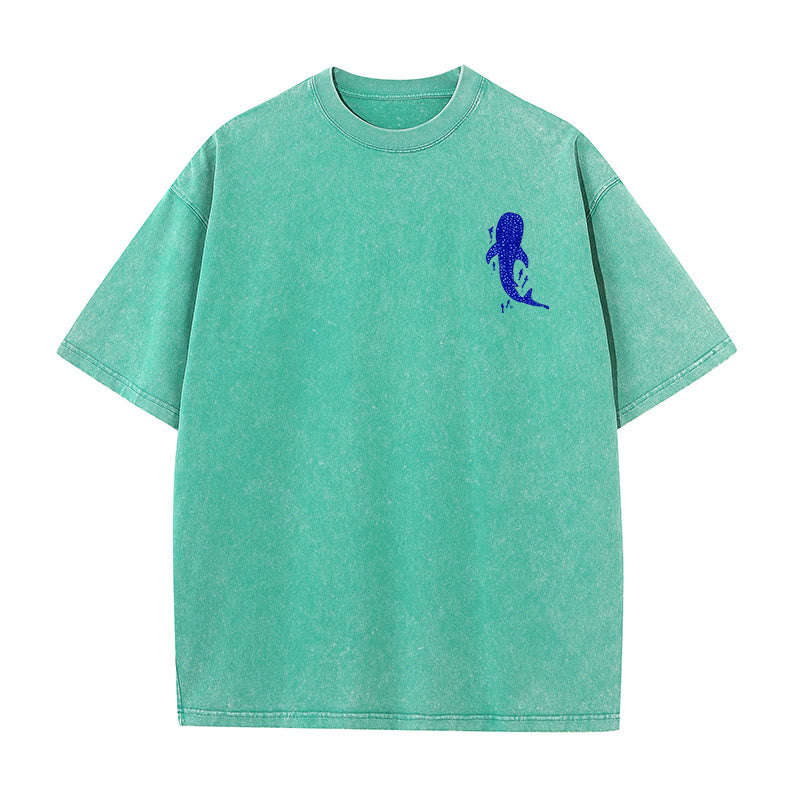 Christianartworkshop I Will Be With You Double Sided Washed Christian T-shirt - image 9