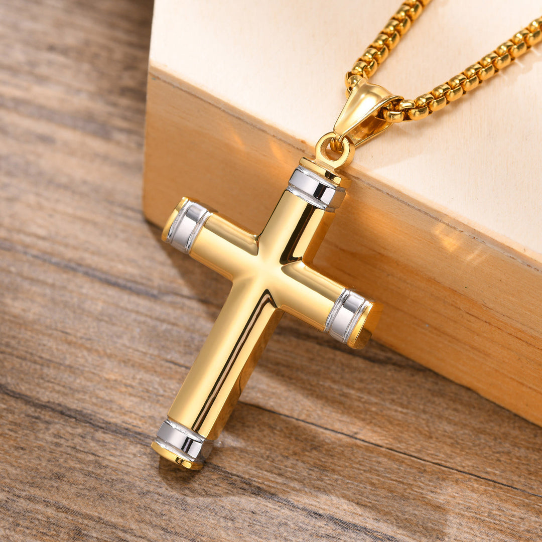 Christianartworkshop Multi - Color Cross Necklace with Scripture: Personalized Faith Wear - image 6