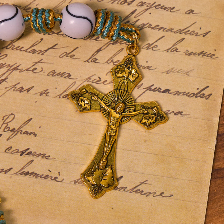 FREE Today: Sports - Centric Tennis Ball Beads Rosary with Crucifix & Holy Grail - image 8