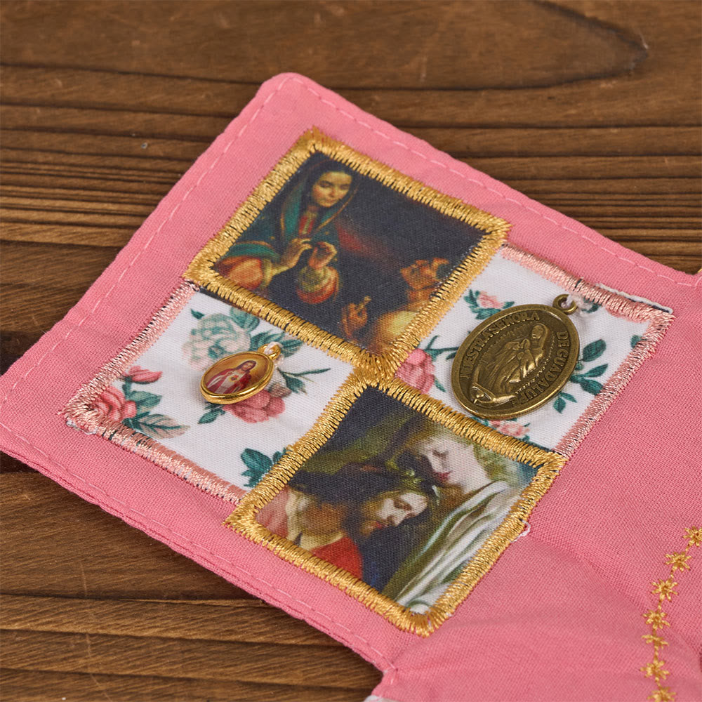 FREE Today: Handmade Embroidered Fabric Cross with Charms: A Rare Fusion of Craftsmanship and Faith - image 17