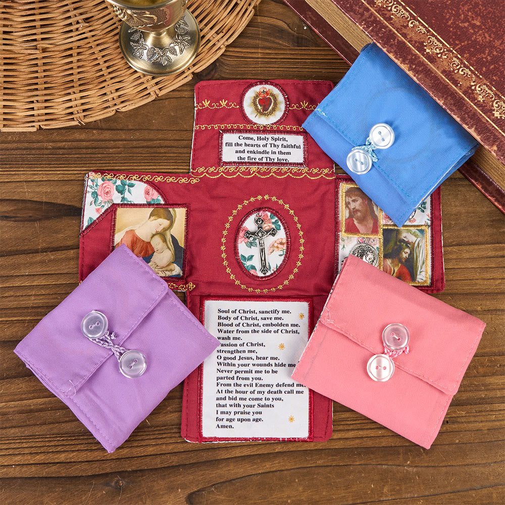 FREE Today: Handmade Embroidered Fabric Cross with Charms: A Rare Fusion of Craftsmanship and Faith - image 1