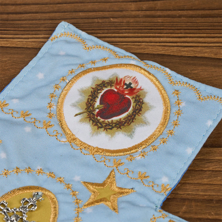FREE Today: Handmade Embroidered Fabric Cross with Charms: A Rare Fusion of Craftsmanship and Faith - image 29