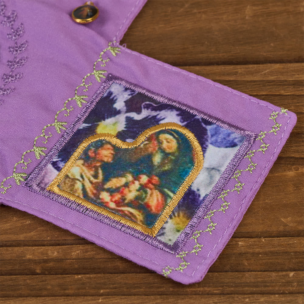 FREE Today: Handmade Embroidered Fabric Cross with Charms: A Rare Fusion of Craftsmanship and Faith - image 24