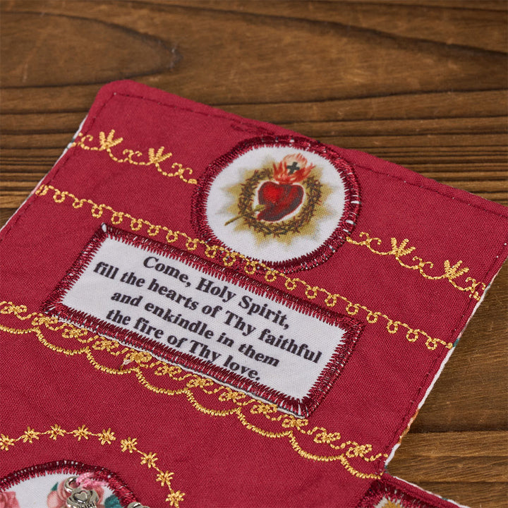 FREE Today: Handmade Embroidered Fabric Cross with Charms: A Rare Fusion of Craftsmanship and Faith - image 15