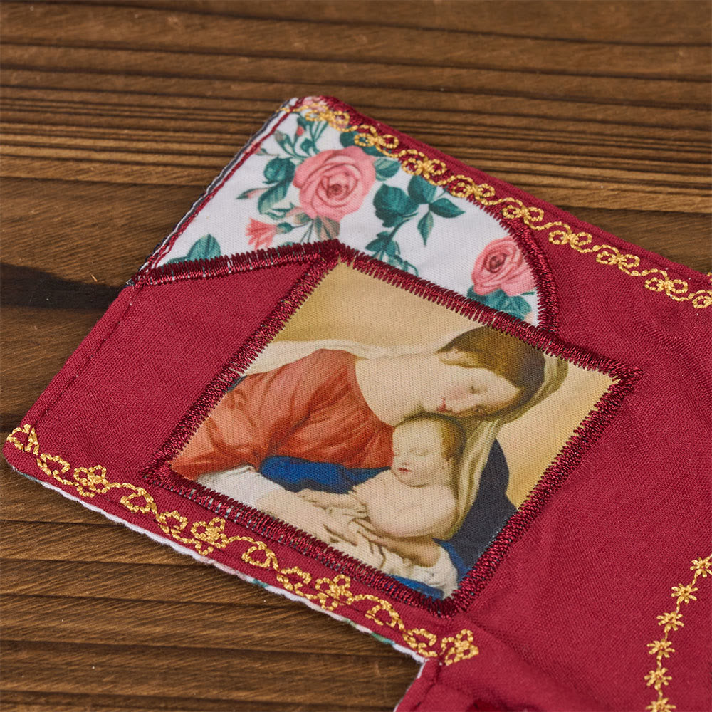 FREE Today: Handmade Embroidered Fabric Cross with Charms: A Rare Fusion of Craftsmanship and Faith - image 12