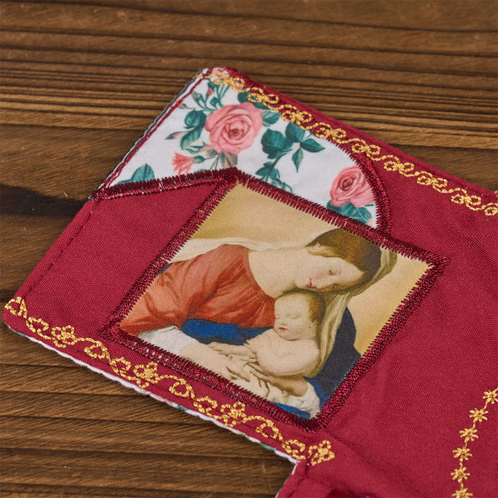 FREE Today: Handmade Embroidered Fabric Cross with Charms: A Rare Fusion of Craftsmanship and Faith - image 12