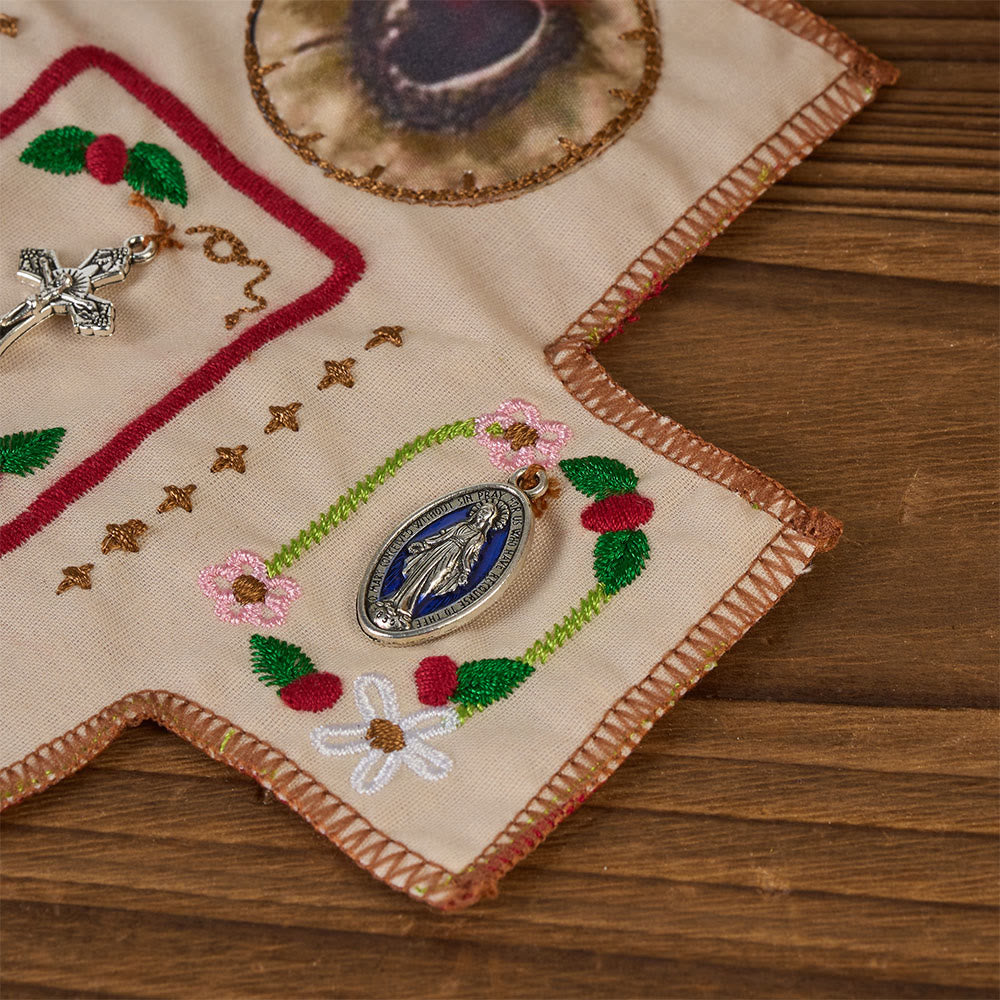 FREE Today: Classic Style Handcrafted Pocket Shrine with a Cross Inside - image 10
