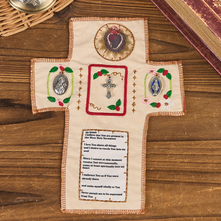 FREE Today: Classic Style Handcrafted Pocket Shrine with a Cross Inside - image 2