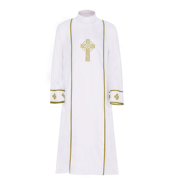 Christianartworkshop Multi - Style White Clergy Robes: Ideal for Church Worship & Rituals - image 2