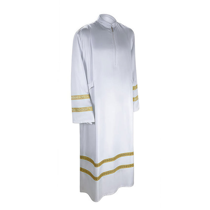 Christianartworkshop Multi - Style White Clergy Robes: Ideal for Church Worship & Rituals - image 12