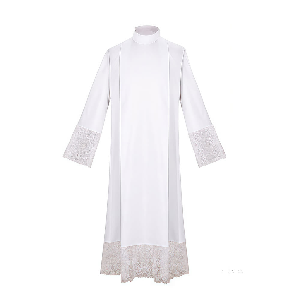 Christianartworkshop Multi - Style White Clergy Robes: Ideal for Church Worship & Rituals - image 10