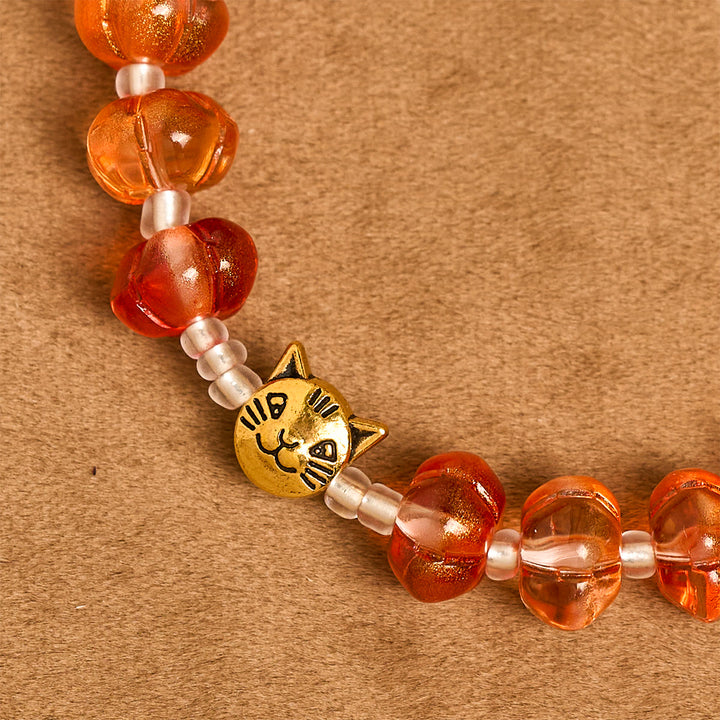FREE Today: Halloween - Themed Pumpkin - Shaped Beads Bracelet, Animal Rosary  - image 14