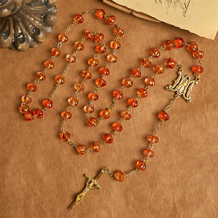 Christianartworkshop Halloween - Themed Pumpkin - Shaped Beads Rosary, Bracelet - image 3