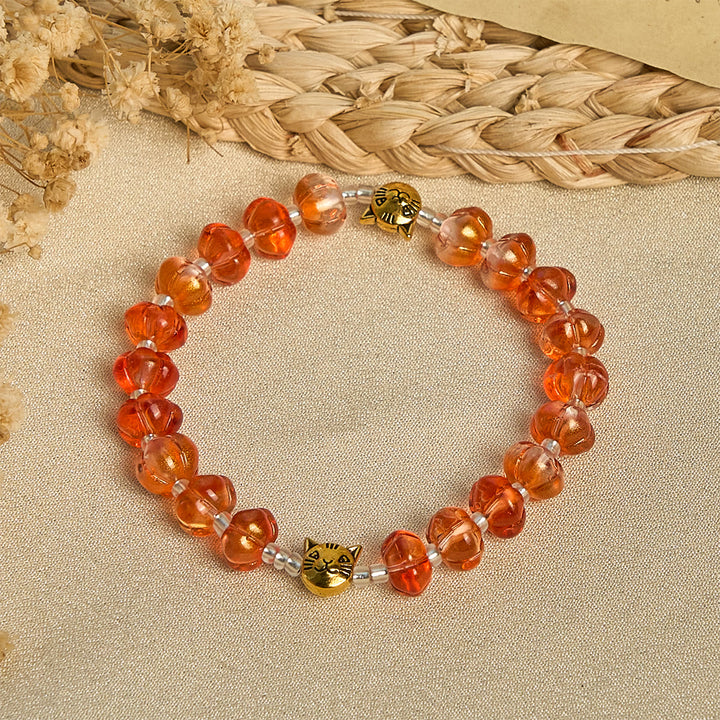 FREE Today: Halloween - Themed Pumpkin - Shaped Beads Bracelet, Animal Rosary  - image 13