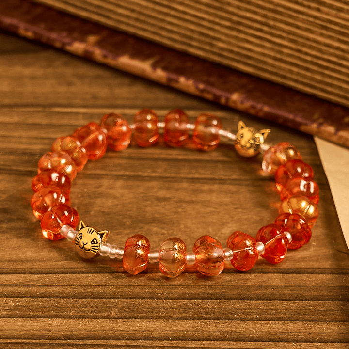 Christianartworkshop Halloween - Themed Pumpkin - Shaped Beads Rosary, Bracelet - image 11