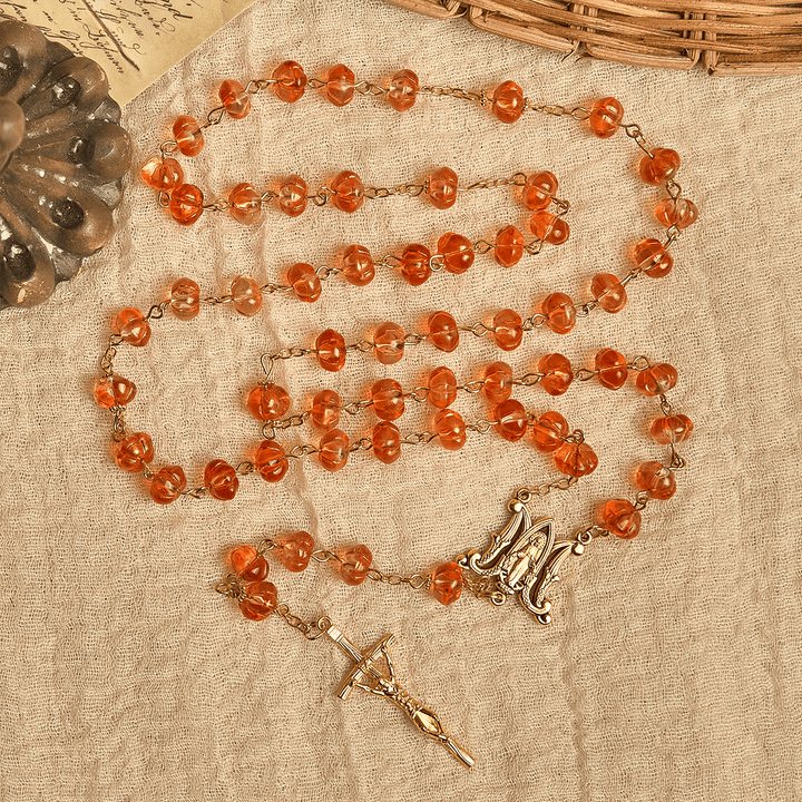 Christianartworkshop Halloween - Themed Pumpkin - Shaped Beads Rosary, Bracelet - image 7