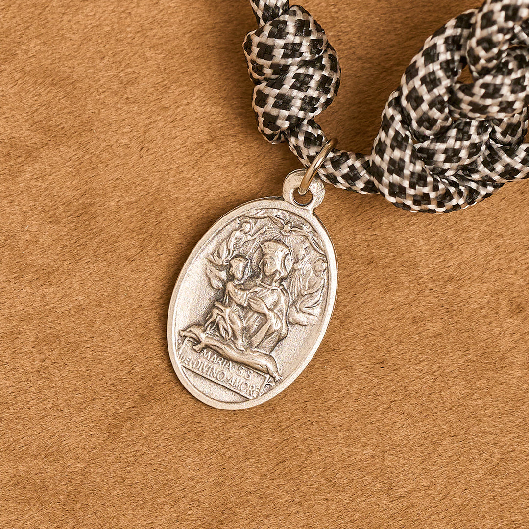 Christianartworkshop Solid Knot Nylon Cord Rosary with St. Anthony Medal: Restore Lost Hope - image 10