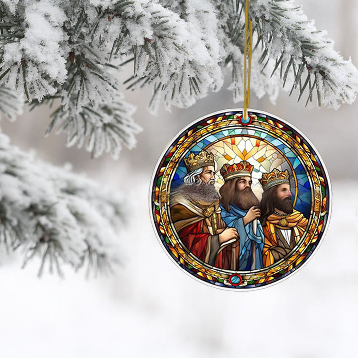 Christianartworkshop Stained Glass Styles Christian Element Hanging Ornaments B - image 5