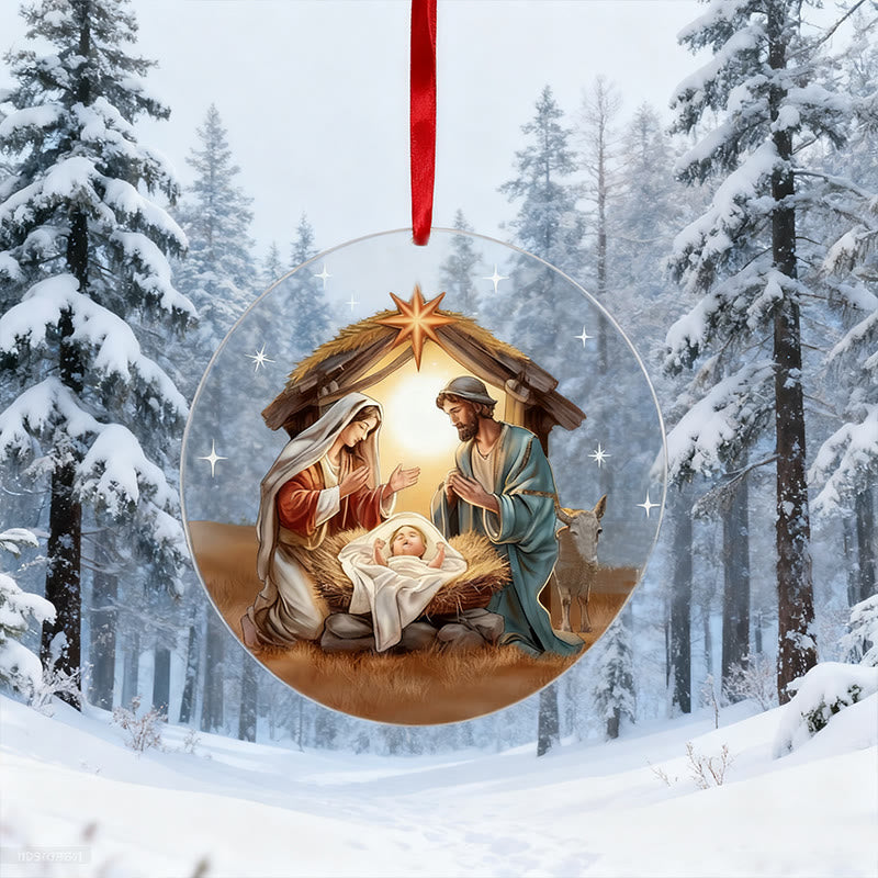 Christianartworkshop Christmas Nativity Scene Christ Decor Ornaments B - image 4