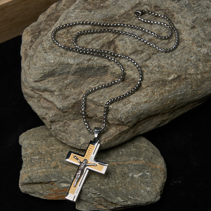 FREE Today: Faith - Symbolic Multi - Colored Crucifix Fashion Necklace - image 5
