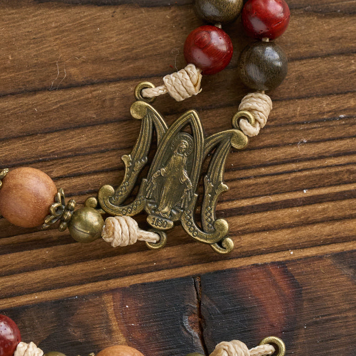 FREE Today: Traditoinal Christmas-Style Wooden Rosary: Earthy Beads & Bronze Crucifix - image 10