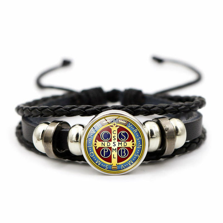 Multicolor Adjustable St. Benedict Bracelet: A Symbol Against Negativity and Fear - F - image 6