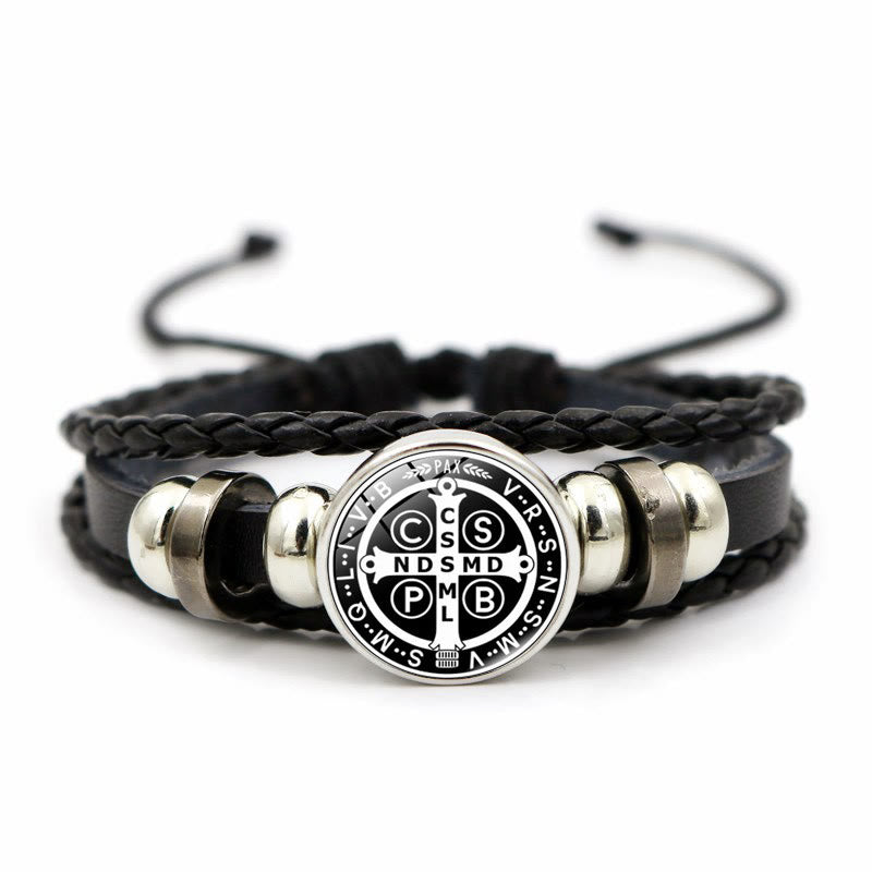 Multicolor Adjustable St. Benedict Bracelet: A Symbol Against Negativity and Fear - I - image 9