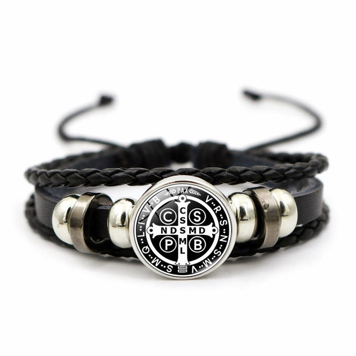 Multicolor Adjustable St. Benedict Bracelet: A Symbol Against Negativity and Fear - I - image 9