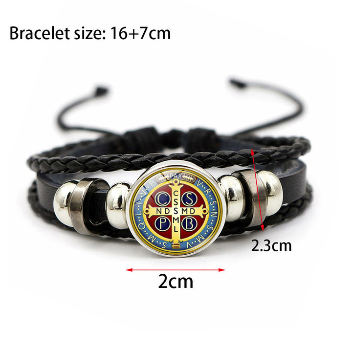 Multicolor Adjustable St. Benedict Bracelet: A Symbol Against Negativity and Fear - image 13