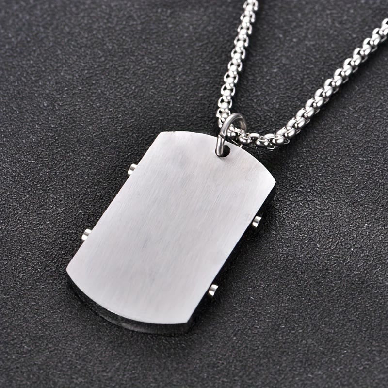 Christianartworkshop Stainless Steel Tri - Color Serenity Prayer Cross Necklace: Timeless Devotion - image 6