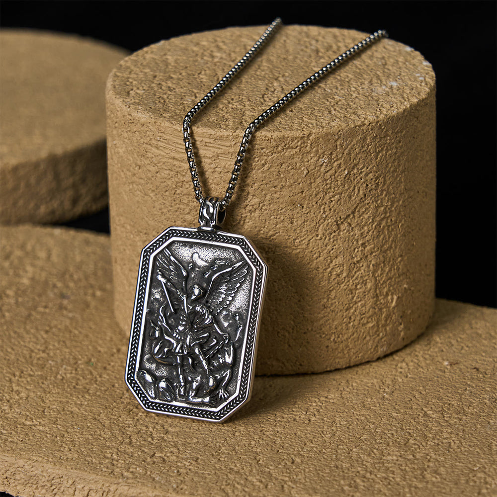 Blessing Set: St. Michael Guardian and Grace Blessing Kit for Pocket Prayer & Reflection - image 1