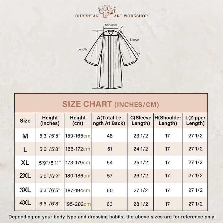 Christianartworkshop White Church Clergy Robe with Embroidered Crosses and Blue Panel Design - image 2