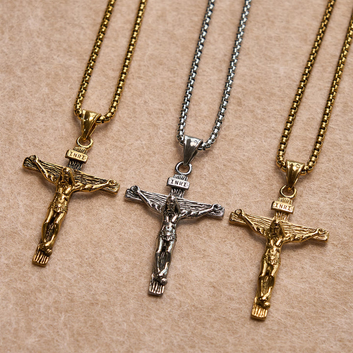 Christianartworkshop Crucifix Necklace, Chalice Keychain, Green Stole and Scripture Bookmarks - image 3