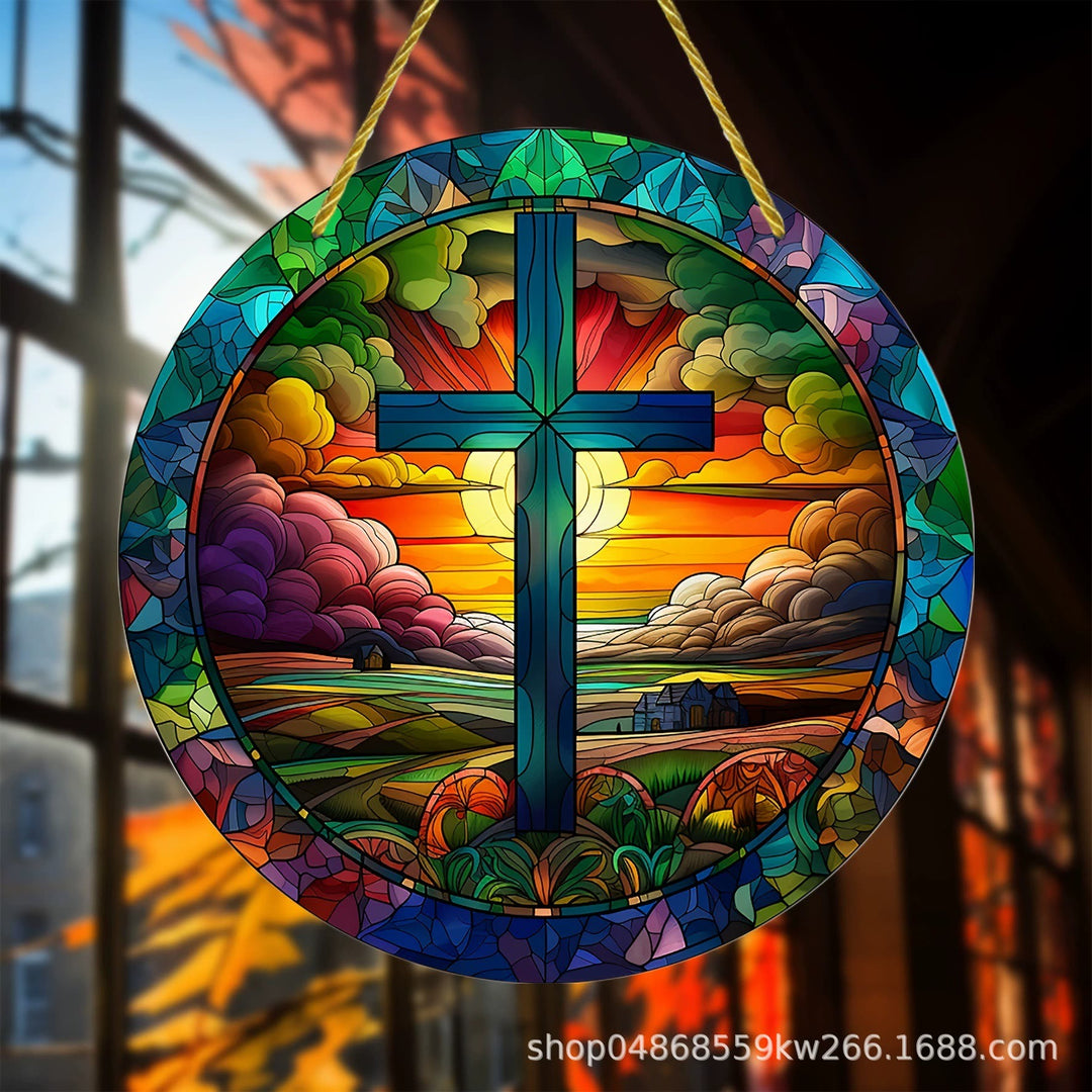 Christianartworkshop Light of tahe World Collection: Holy Family, Adoration & Blessing Scenes Hanging Ornaments - K - 7.87''/20cm - image 10