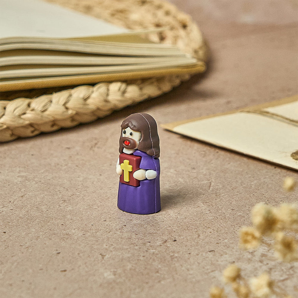 Christianartworkshop 5/10/20/30pcs Little Jesus with Bible Figurine - image 1