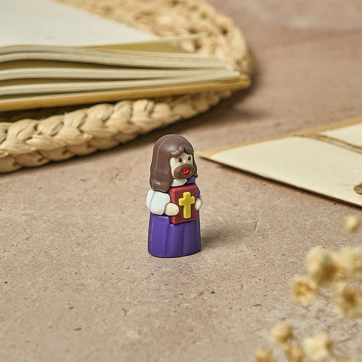 Christianartworkshop 5/10/20/30pcs Little Jesus with Bible Figurine - image 2