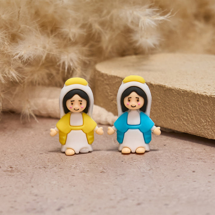 Christianartworkshop 6/12/24/30pcs Little Virgin Mary Figurines - image 3