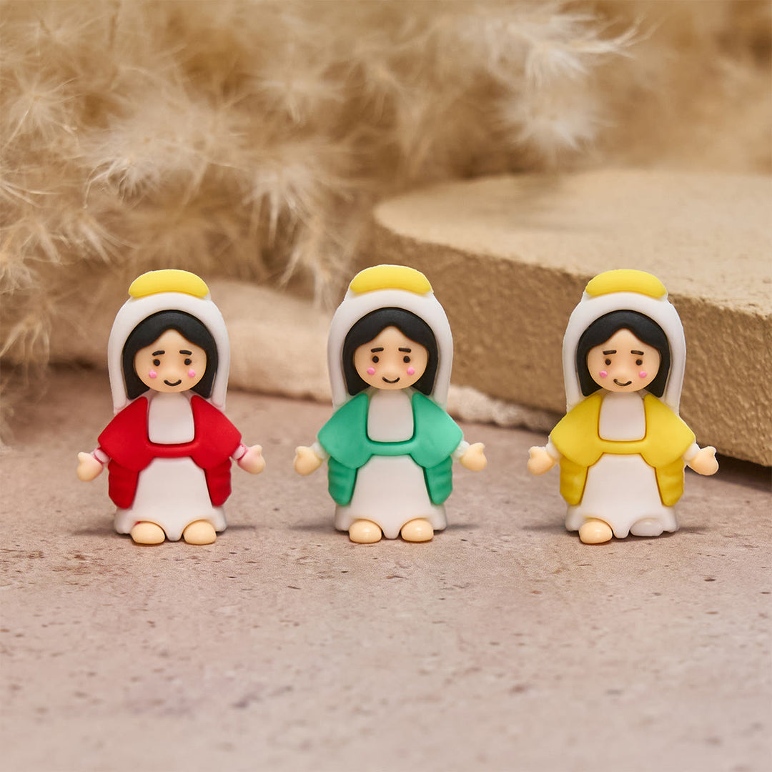 Christianartworkshop 6/12/24/30pcs Little Virgin Mary Figurines - image 2