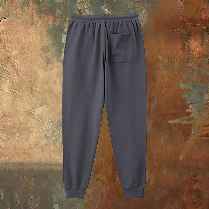 Christianartworkshop Pray Wait Trust Statement Sweatpants: Side-Hip Faith Mantra - image 15