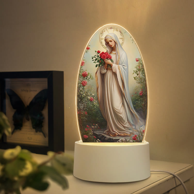 Christianartworkshop Artistic Virgin Devotion Nightlight: Diverse Styles & Sacred Meaning - F - image 5