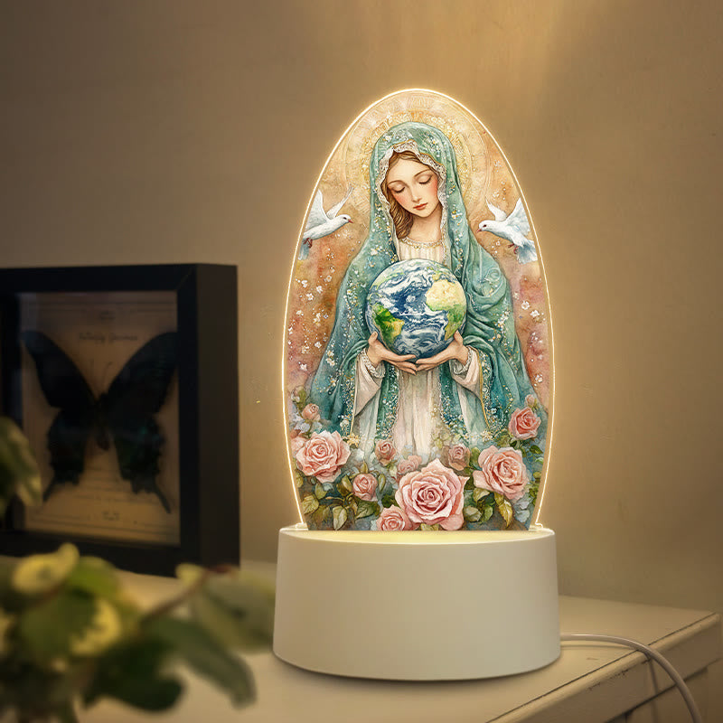 Christianartworkshop Artistic Virgin Devotion Nightlight: Diverse Styles & Sacred Meaning - I - image 8