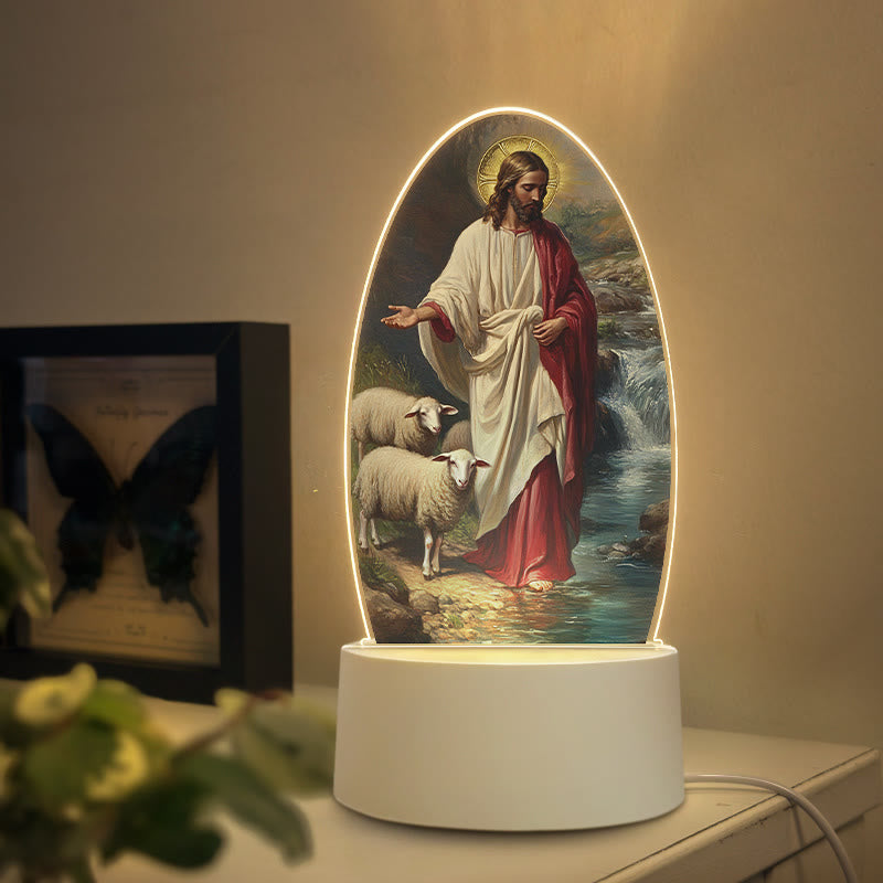 Christianartworkshop Diverse Jesus Imagery Nightlight: Faith Expression & Unique Gift - J - image 9