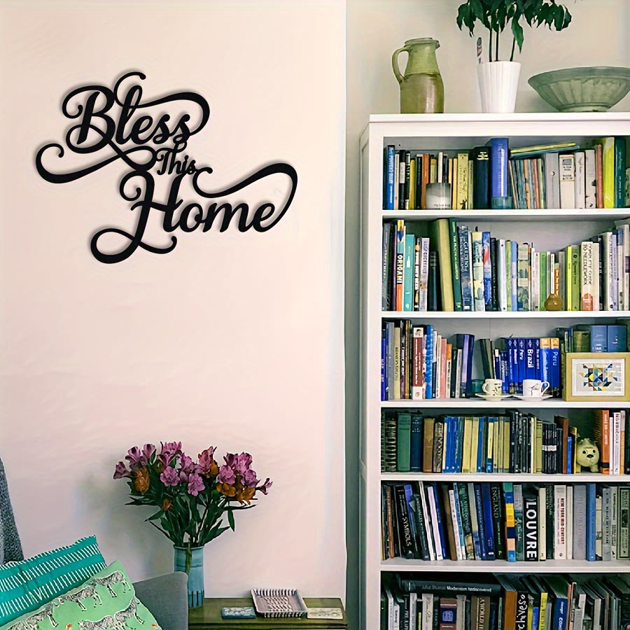 Christianartworkshop Bless This Home Metal Wall Decor: Simple Faith, Endless Grace - image 2