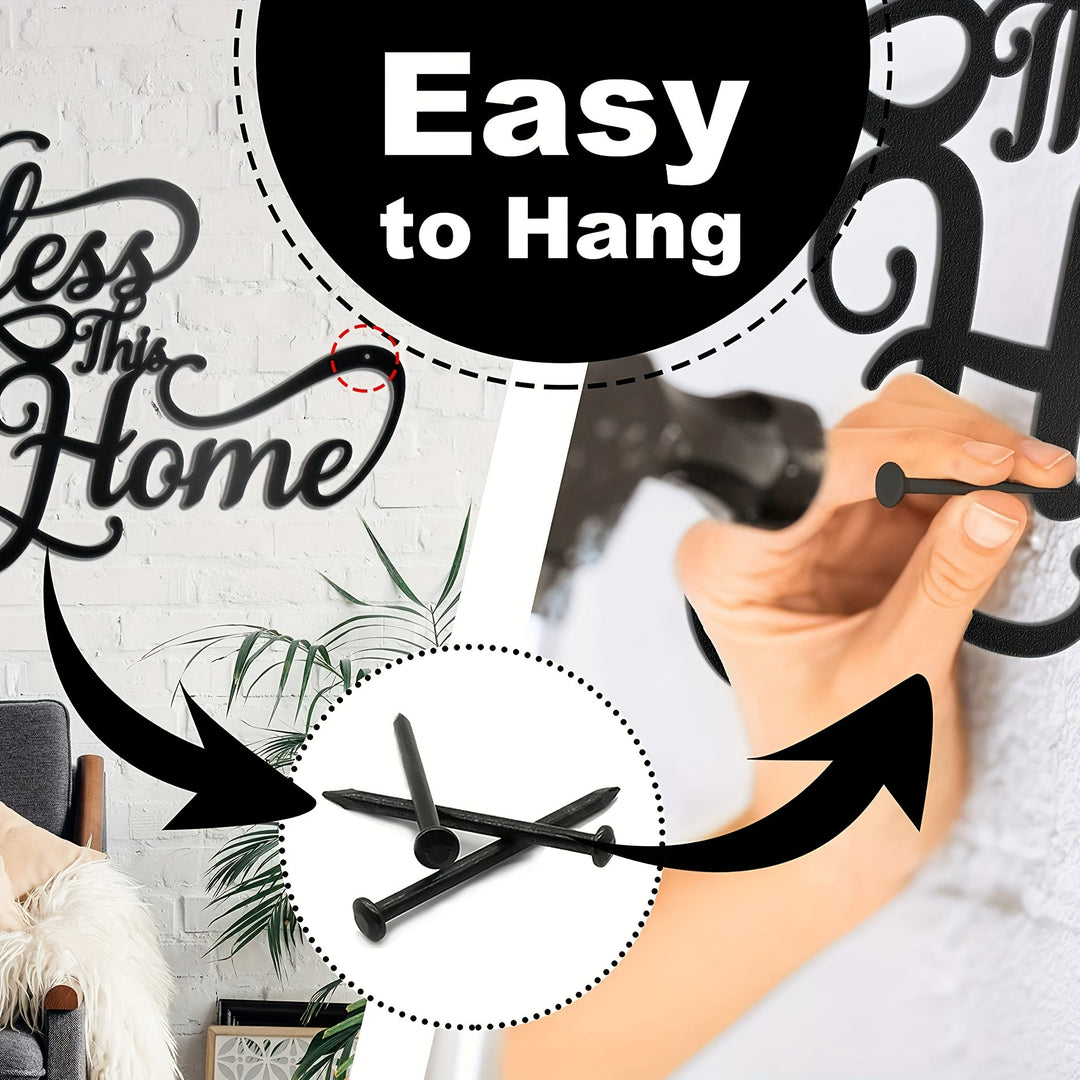 Christianartworkshop Bless This Home Metal Wall Decor: Simple Faith, Endless Grace - image 8