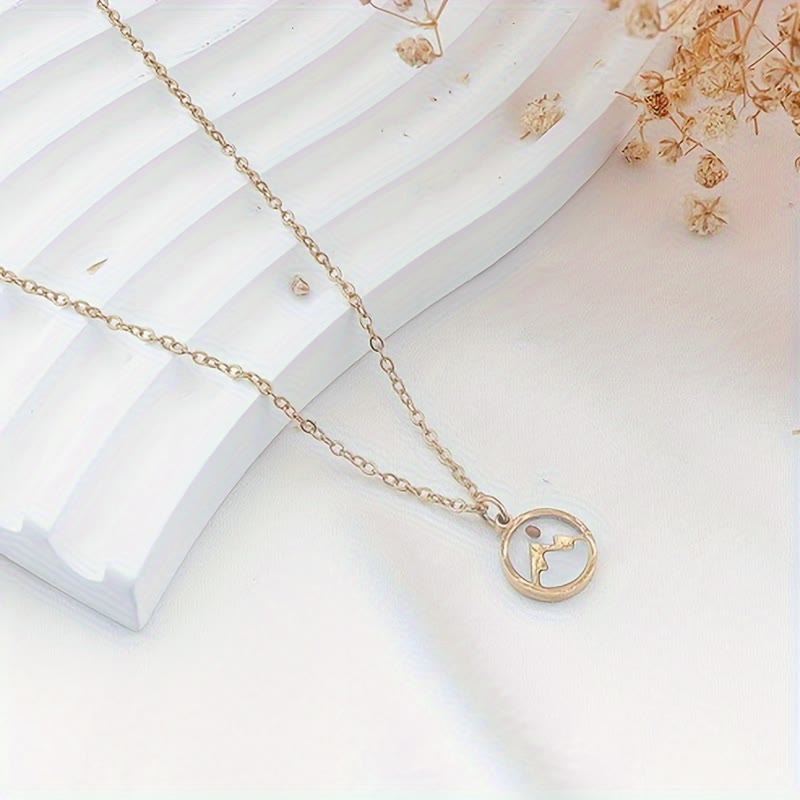 Christianartworkshop Minimalist Mustard Seed Mountain Necklace: Faith Expression in Daily Wear - image 1