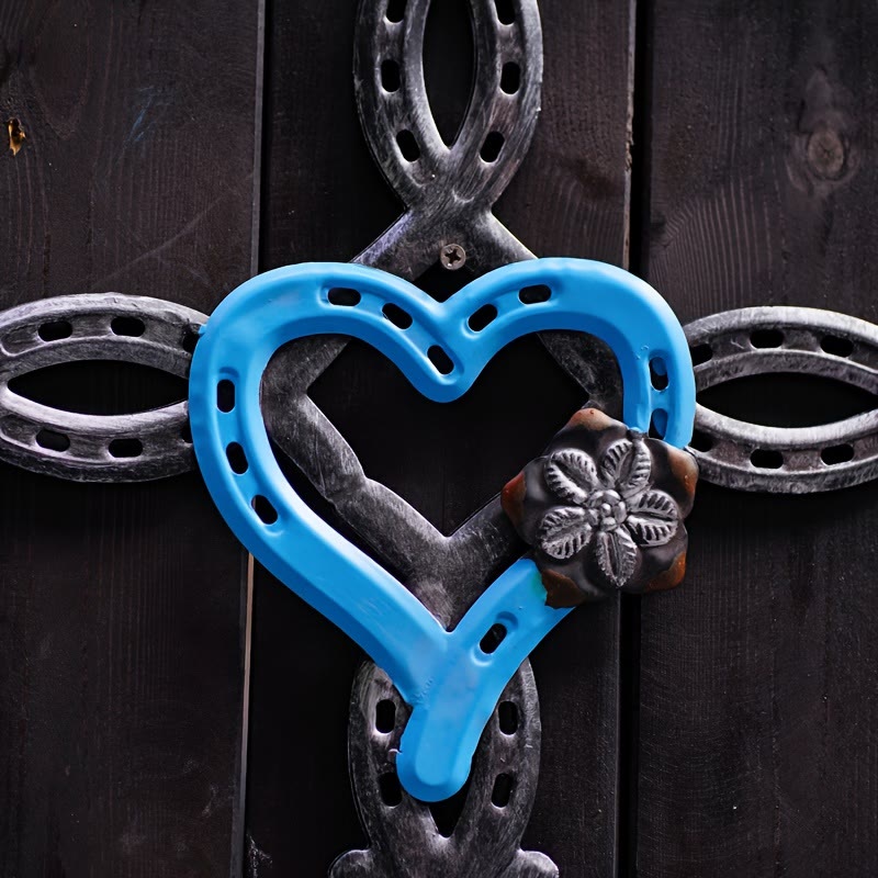 Christianartworkshop Horseshoe Cross with Heart Wall Decor: Love & Faith for Spiritual Spaces - image 6