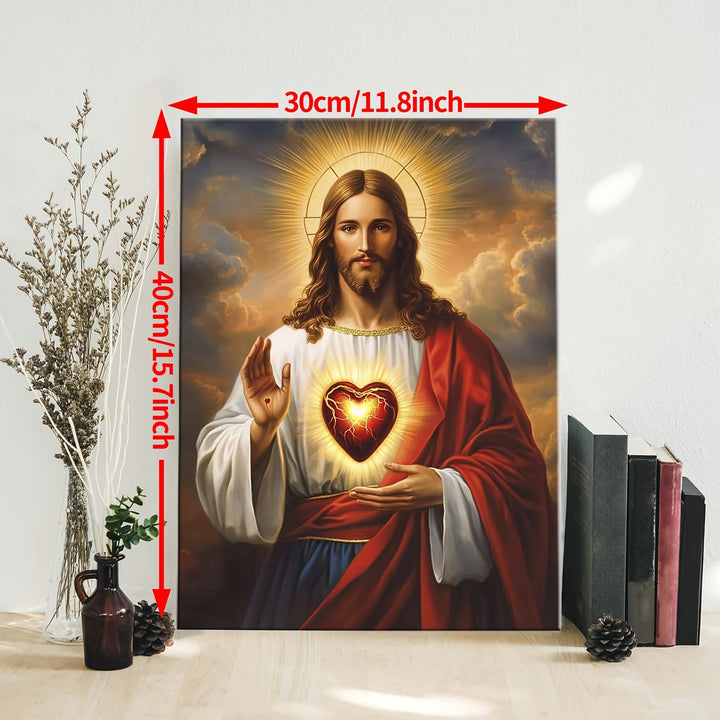Christianartworkshop Sacred Heart Jesus Art Prints: Faith - Driven Gift for Devout Believers - image 2