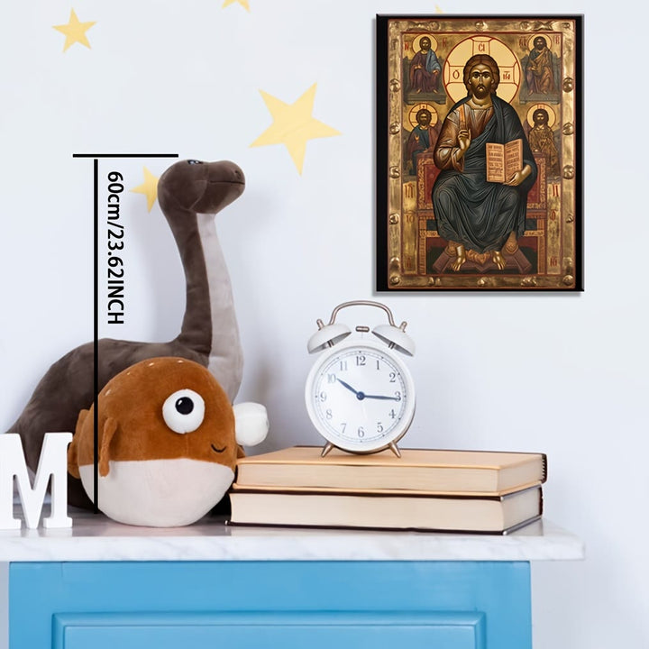 Christianartworkshop Christ Enthroned Art Prints: Holy Ambiance Creator for Spiritual Living - image 4