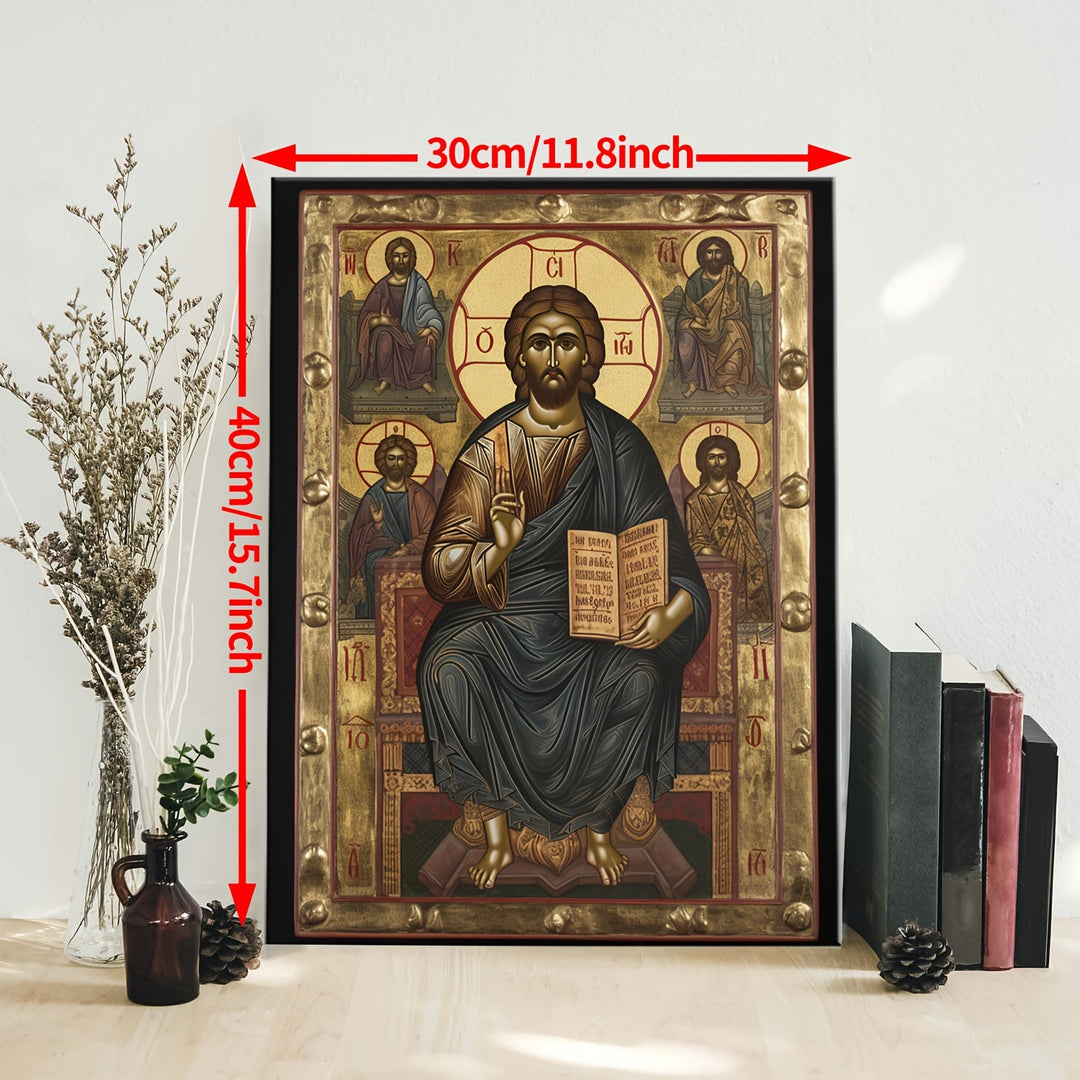 Christianartworkshop Christ Enthroned Art Prints: Holy Ambiance Creator for Spiritual Living - image 2