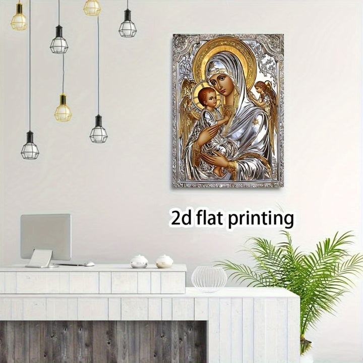 Christianartworkshop Classic Madonna and Child Icon Art Prints: Timeless Faith for Interior Spaces - image 3